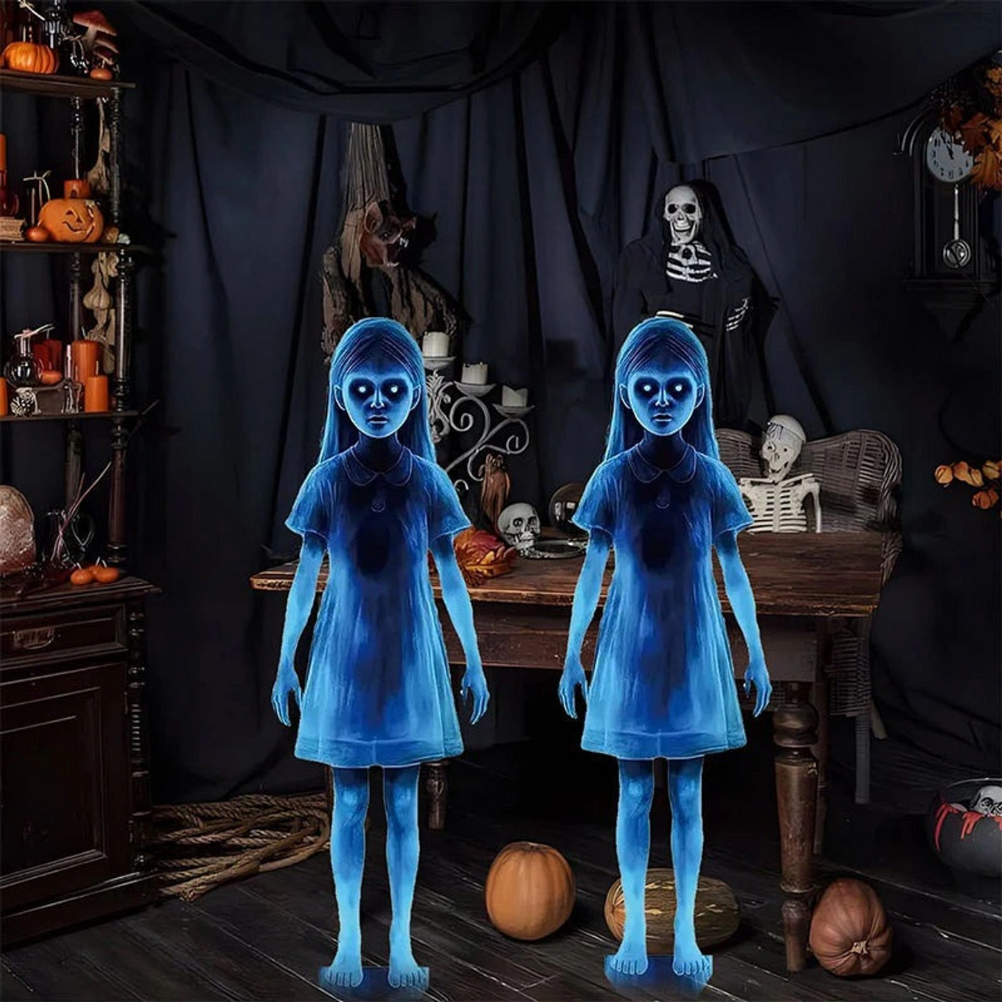 🔥 Last Day 50% OFF 🔥 👻Girl Ghost Courtyard Decoration for Halloween👻